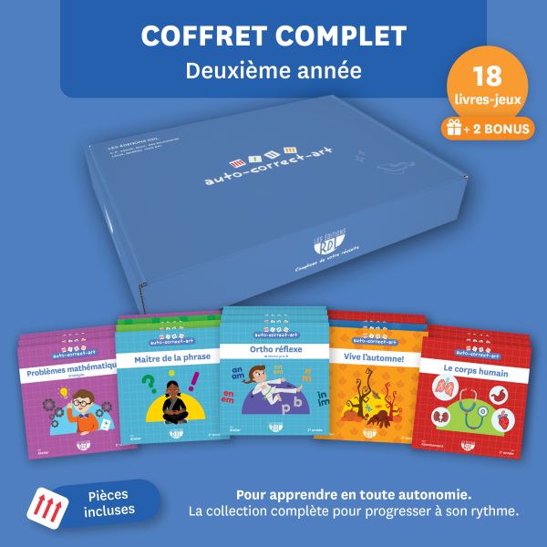 Auto-Correct-Art - Coffret complet - Deuxième année